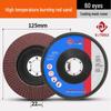 125 Type Stainless Steel Shutter Blade Grinding Disc for Angle Grinder - Thickened Flat Polishing Wheel