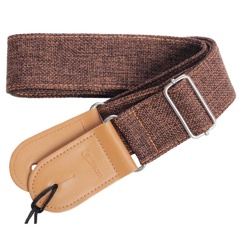 Гитарный ремень, удобный хлопковый льняной ремень, регулируемая длина, гитарный хвост, гвоздь, плечевой ремень для народа