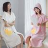 Bathroom Quick-Drying Absorbent Wearable Pineapple Bath Towel Bathrobe Beach Cloth Sauna Towels