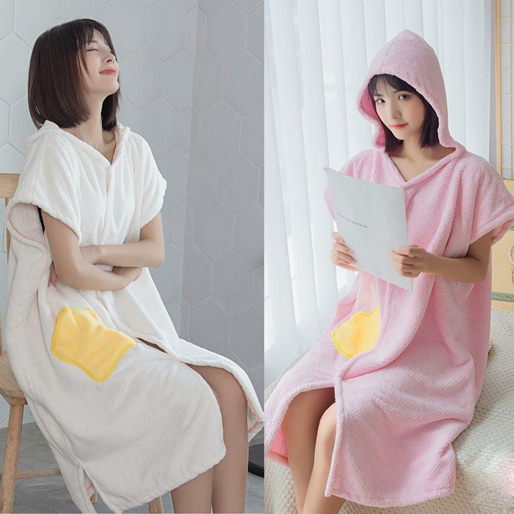Bathroom Quick-Drying Absorbent Wearable Pineapple Bath Towel Bathrobe Beach Cloth Sauna Towels