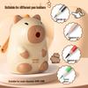 Xiaomeng Capybara Hand-Crank Pencil Sharpener with Automatic Lead Advance - Cute and Boxed, Perfect for Kids' Gifts