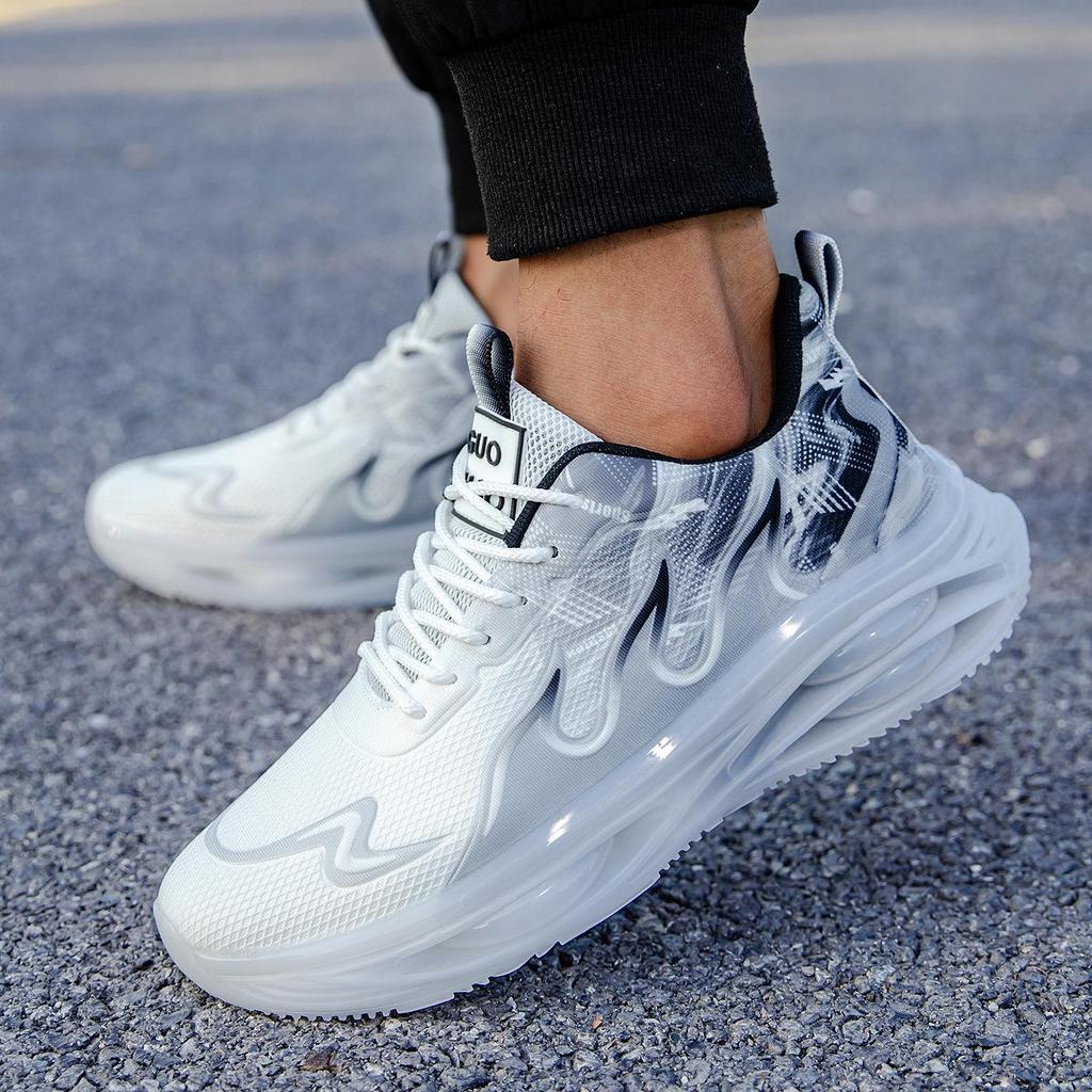 Мужские дышащие летние спортивные кроссовки для бега Putian - 2025 Амортизирующая сетка, прочные и стильные для молодежи.