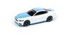 Kyosho AUTO WORLD Масштаб 1/64 2017 Ford Mustang GT Tribute Белый/Petty Blue Готовая модель AWSP178B