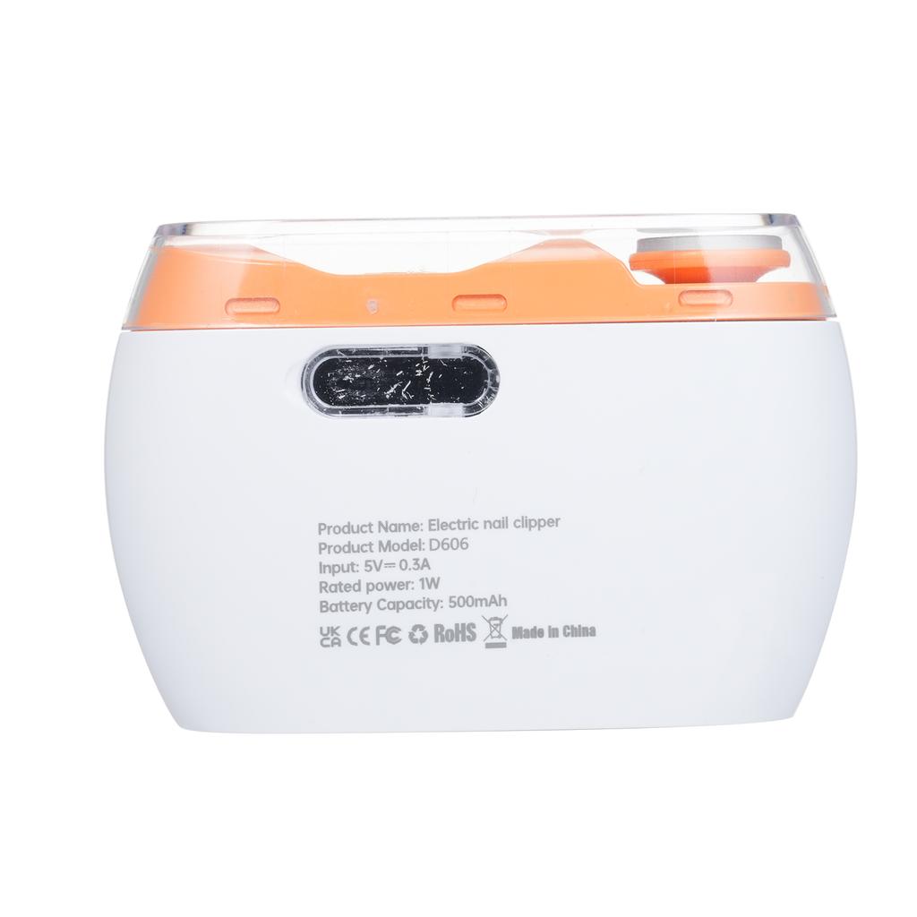 Электрические кусачки для ногтей, инструмент 2-в-1 для стрижки и полировки ногтей, автоматический триммер для ногтей, ноготь