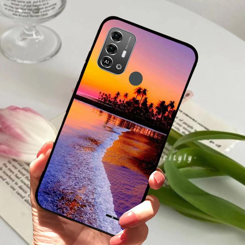 Чехол для ZTE Blade A53 Pro, противоударный, мягкий ТПУ, силиконовый чехол для телефона для ZTE Blade A53 Pro, Funda A53Pro, Capa, мультяшные ракушки