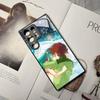 Чехол для телефона с аниме Urusei Yatsura для Samsung Galaxy S24 S23 S22 S20 A24 A54 S21 A34 A53 Note20 M54 Fe Ultra Plus Черный Стеклянная Крышка