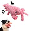 USB Charging Lobster Cats Dancing Moving Washable Electric Pet Squeaky Simulation Jumping Shrimp Dogs Interactive Kitten