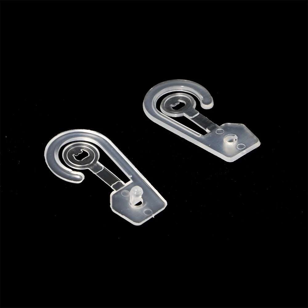 200pcs/lot Plastic Display Hooks Shirt Dress Underwear Sock Gloves Clip Hanger Bag Package Header Hook Clothes Hangers