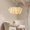 Modern Minimalist Living Room Pendant Light LED Pendant Light Japanese Wabi Sabi Fabric Light Room Decoration Lighting Fixtures