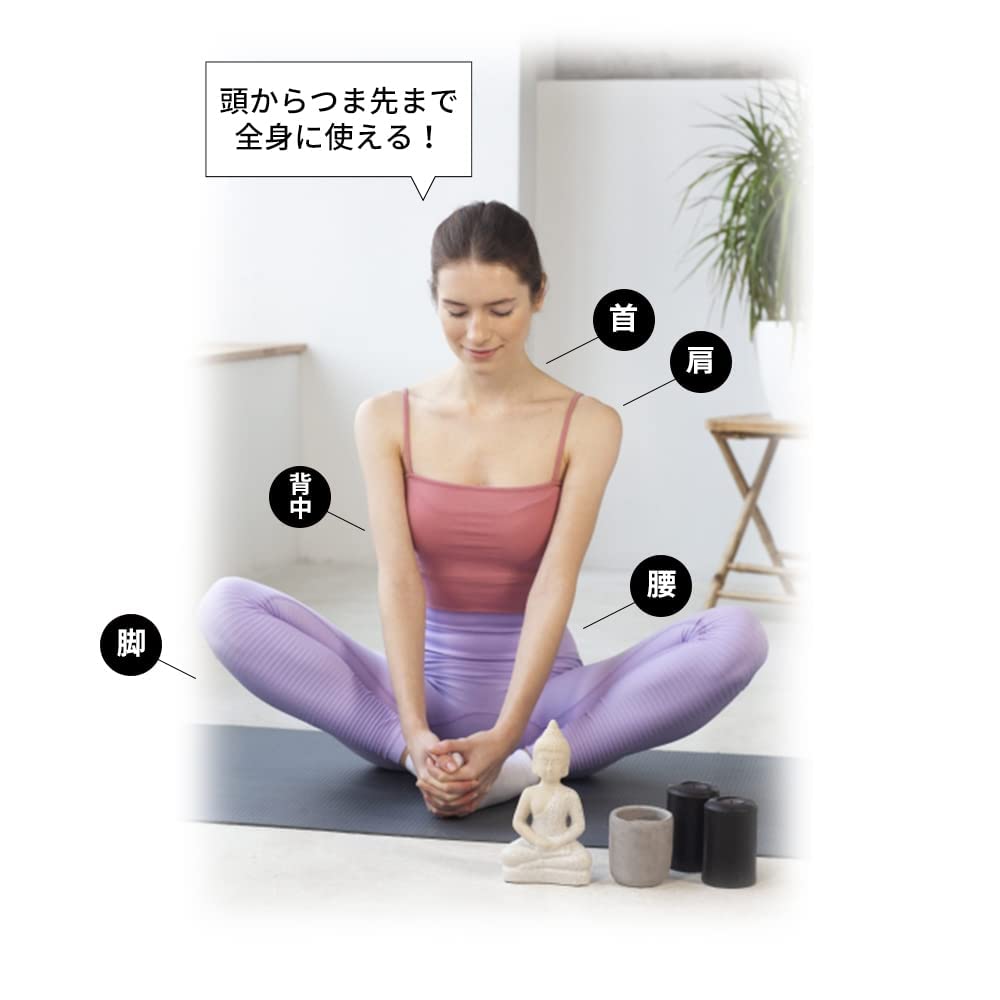 Из большого и GetFit Foam Миофасциальный релиз Миофасциальный мышечный релиз Миофасциальный релиз Растяжка Йога Массажный ролик [Набор 2, маленький] Ролик,