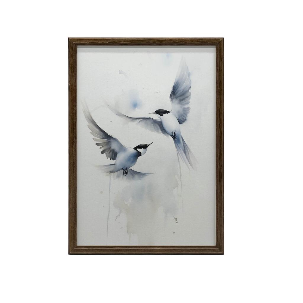 Cisza Natury Cisza Natury, 40X50 Cm, Rama Aluminiowa Czarna, Papier Matowy 230 Gsm