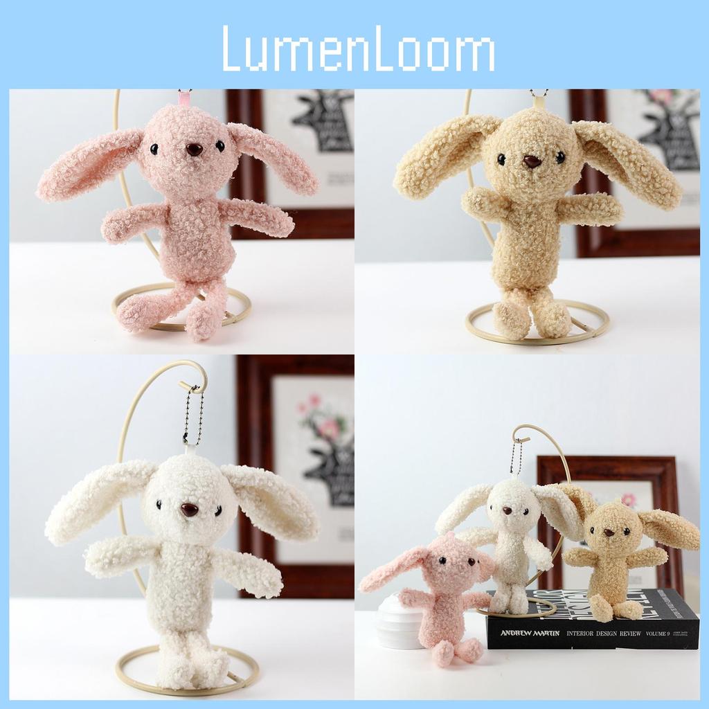 Очаровательный плюшевый брелок-кролик, мягкая плюшевая кукла-кролик для девочек, для рюкзака