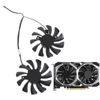 75 мм HA8010H12F-Z Замена вентилятора кулера GTX1650 Для вентиляторов видеокарты MSI GeForce GTX 1650 SUPER VENTUS XS