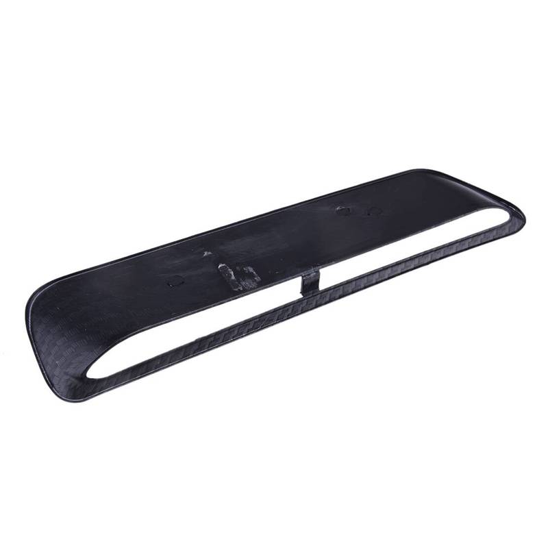 Hood Scoop Air Vent Outlet Insert Cover Trim Black Carbon Fiber Style Fit for Dodge Challenger 2015 2016 2017 2018-2022 Plastic