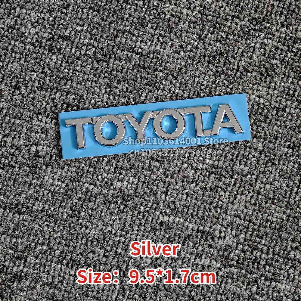 Задний значок-буква на багажник для замены Toyota RAV4 Corolla Camry Prado REIZ CHR 86 Avalon Highlander Verso Tacoma