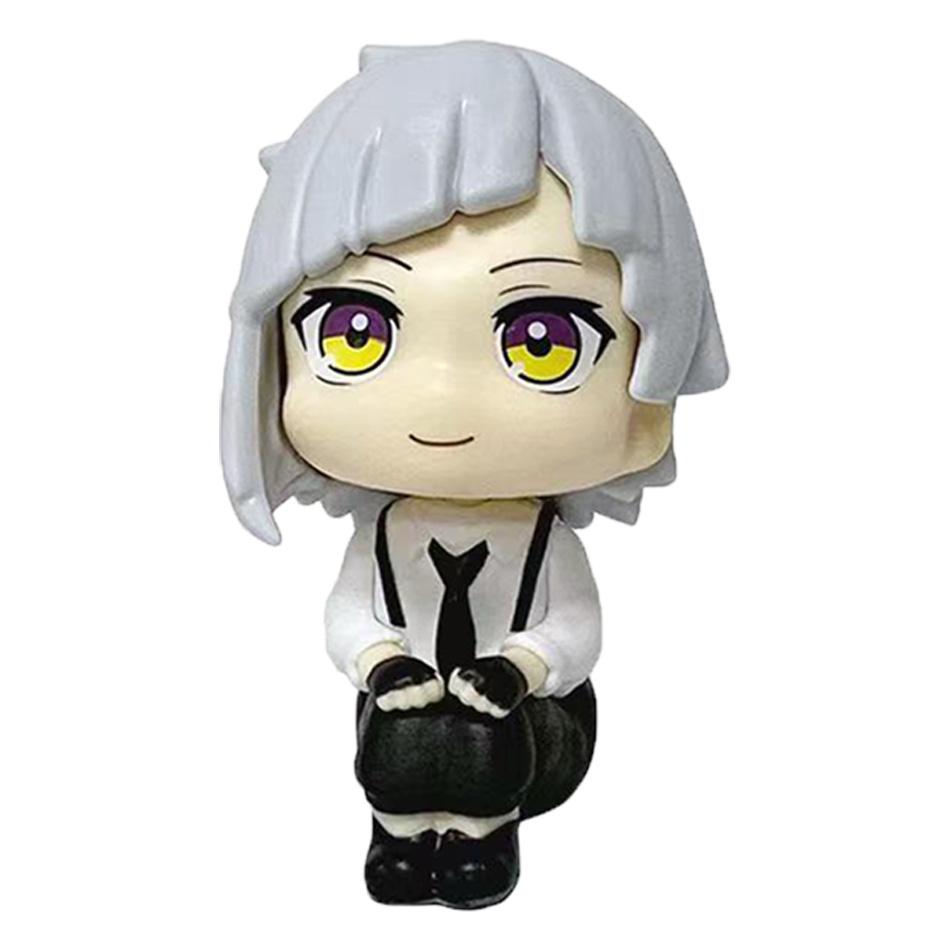 In Stock MegaHouse LooK Up Bungou Stray Dogs Dazai Osamu Nakajima Atsushi Action Figure Toys PVC Model Collection Kwaii Q Doll