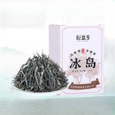 Исландский чай пуэр, сырой чай, рассыпной чай, Синихао, Юньнань, Лаочжай, древний чай из дерева