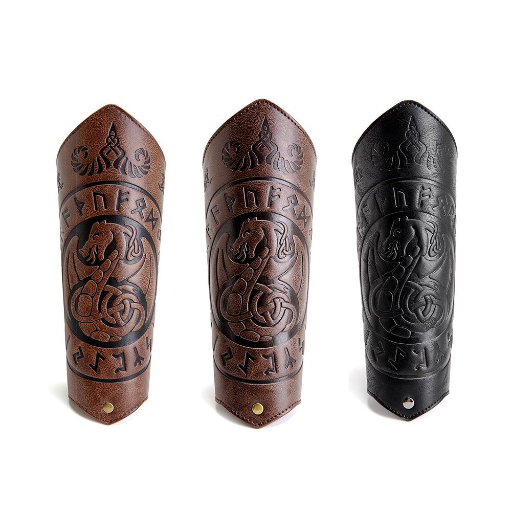 Винтажный нарукавник рыцаря-викинга, реквизит для косплея