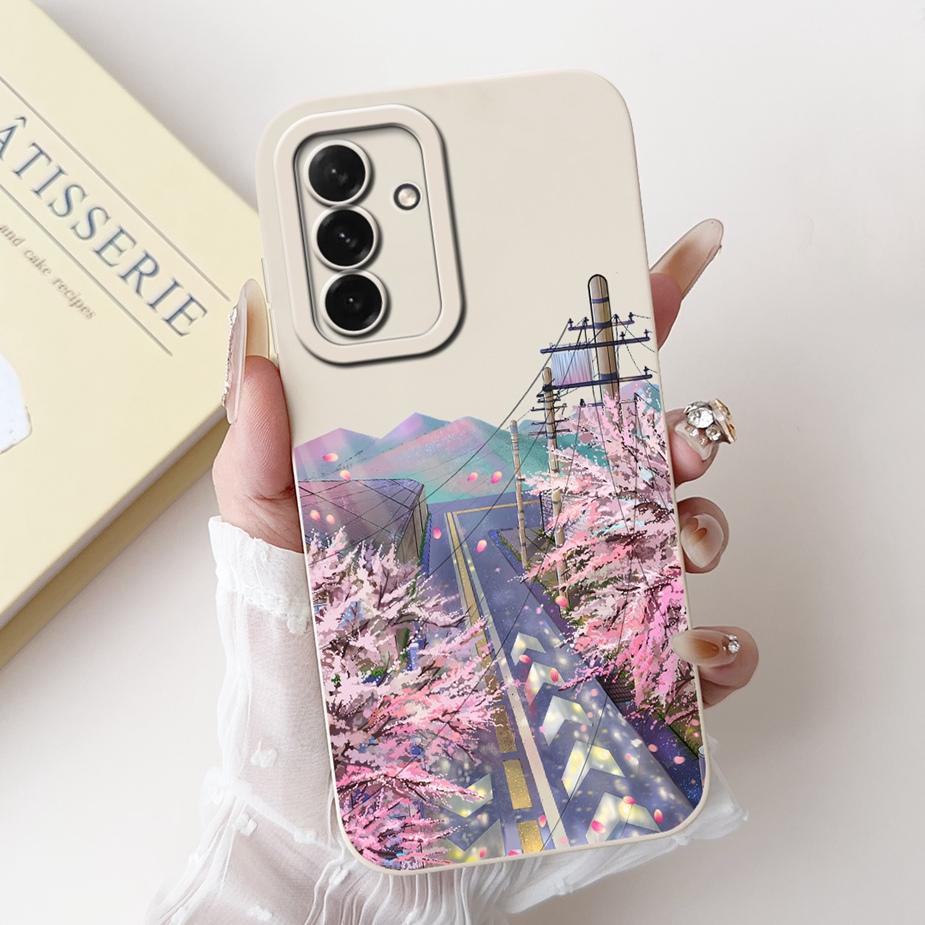 Для Samsung Galaxy A56 5G Чехол A16 A26 A36 Милый Кот Динозавр Конфета Чехол для Телефона Для Samsung A56 A 16 26 Galaxy A36 Мягкая Обложка Сумки
