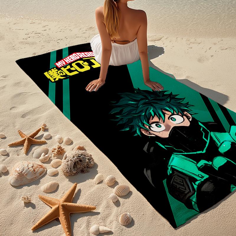 deku Fashion Beach Towel: Ideal for Summer Adventures Soft, absorbent and quick drying suitable for swimming and bathing