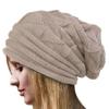 Winter Knitted Beanies Hat for Women Baggy Slouchy Solid Wool Cap Fashion Outdoor Warm Bonnet Hoods Female Snow Ski Warmer Gorra