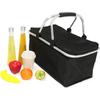 Foldable Insulated Cooler Bag Large Capacity Thermal Insulated Bag Picnic Food Bag  Camping