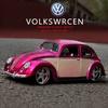 AABIM1 Maisto 1:18 Volkswagen Beetle Alloy Car Model Diecasts Metal Toy Vehicles Classic Car Model Simulation Collection Childrens Gift