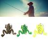 6PCS Soft Frog Lure PVC Frog Fishing Lures Durable Frog Bait Saltwater Fishing