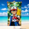 Pokémon Beach Towel, Soft Large Absorbent Towel For Beach Swimming Pool Travel Vacation