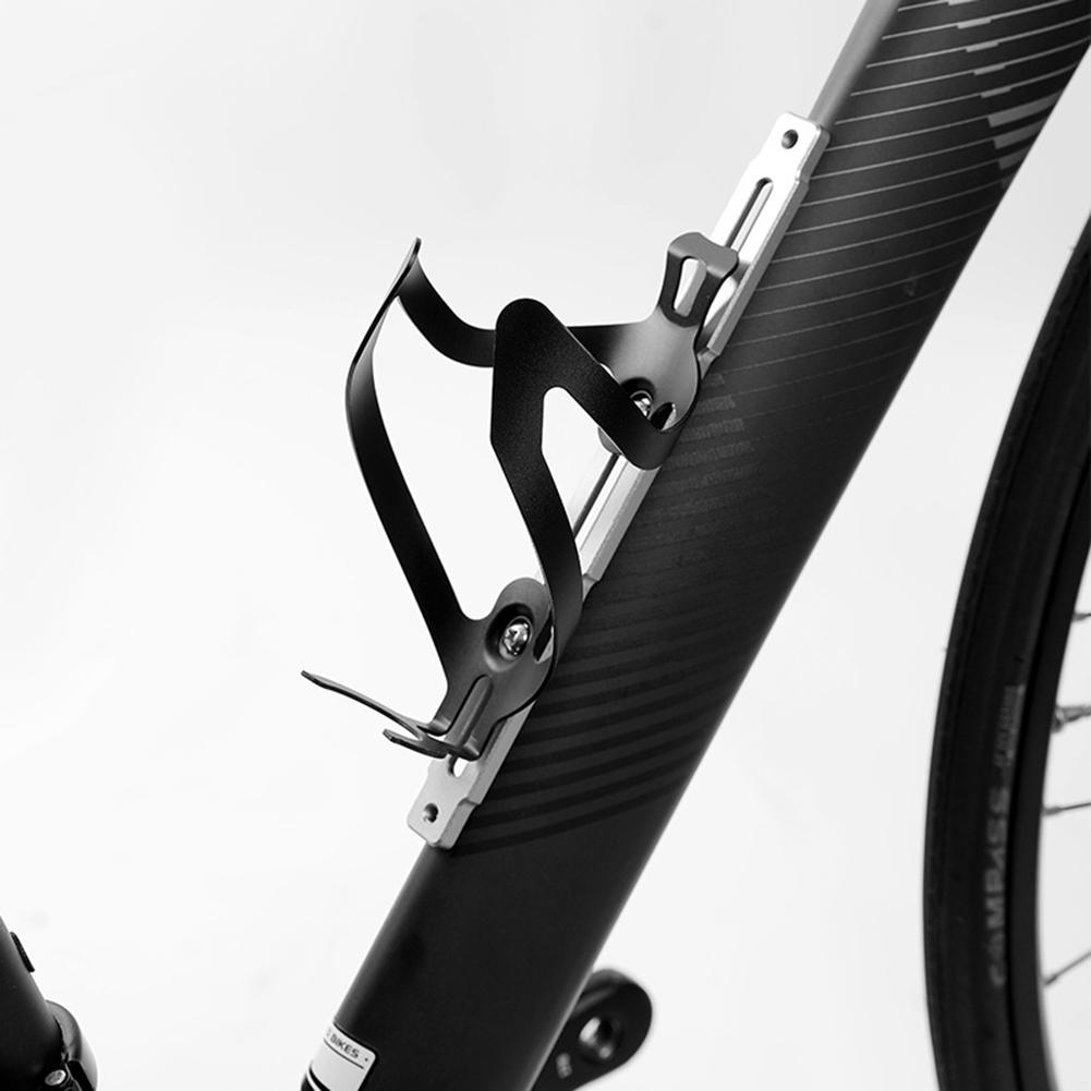 Expandable Bicycle Bottle Cage Mount Adapter Lightweight Bottle Rack Hole Position Fixing Frame for Road Mountian Bike
