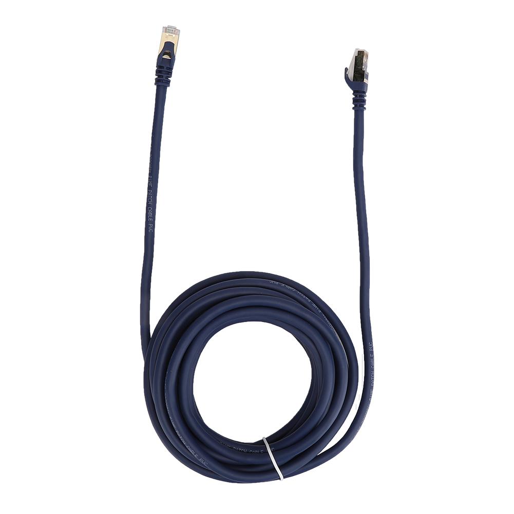 Сетевой кабель Бескислородная медь 26AWG 2000 МГц для компьютера, роутера, ТВ-приставки 40 Гбит/с(5 метров )
