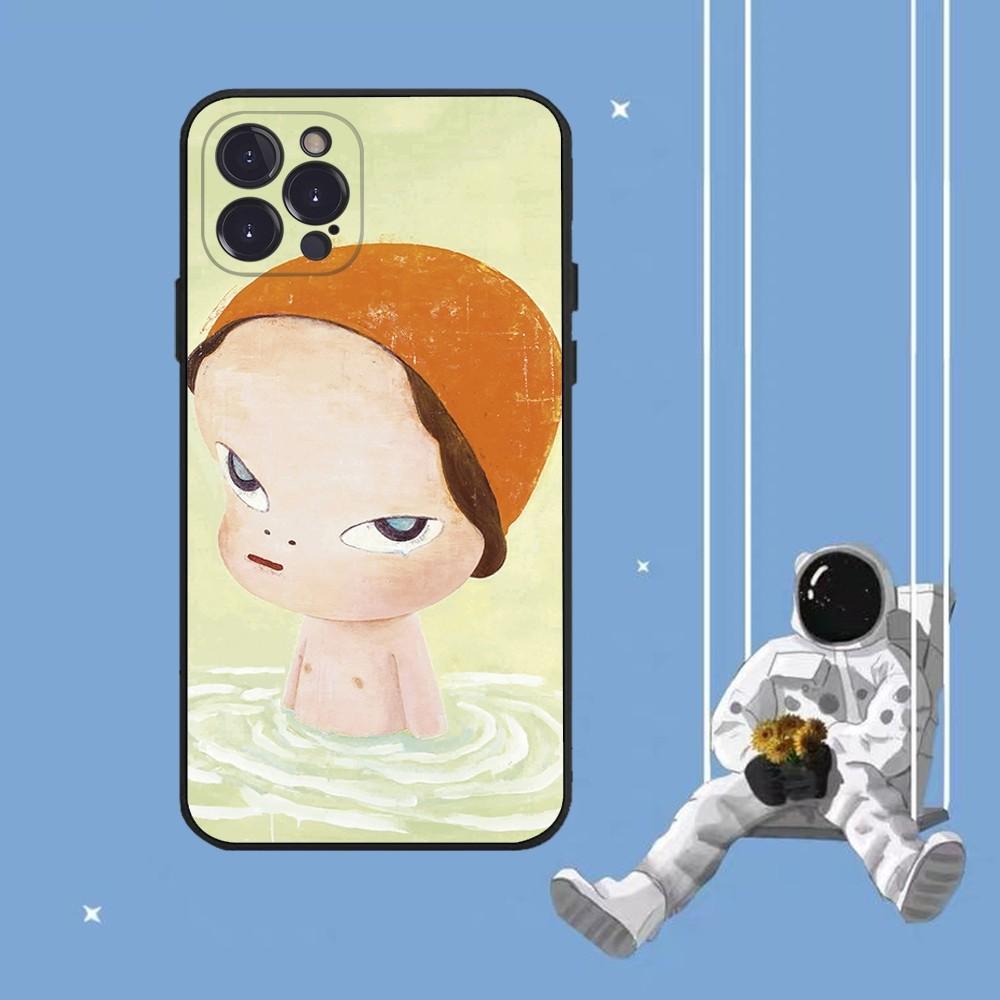Чехол для телефона Yoshitomo Nara для iPhone 14 11 12 13 Mini Pro XS Max Чехол 6 7 8 Plus X XR SE 2020 Funda Shell