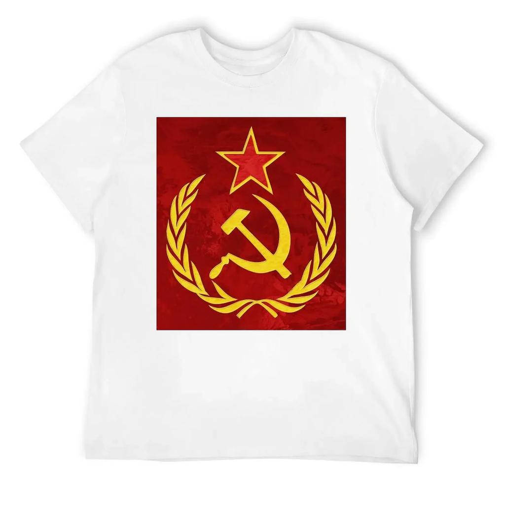 Fresh Sport   Top Tee Novelty Home Eur Size HAMMER AND SICKLE Throw Blanket For Sale T-shirt clothing  harajuku