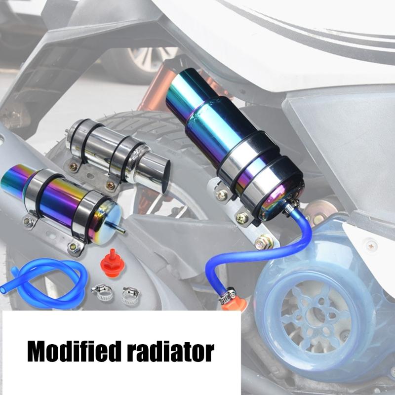 Радиатор-маслоохладитель для мотоцикла, Высокопроизводительная защита двигателя, Снижение нагрева для GY6 125, Улучшенное охлаждение