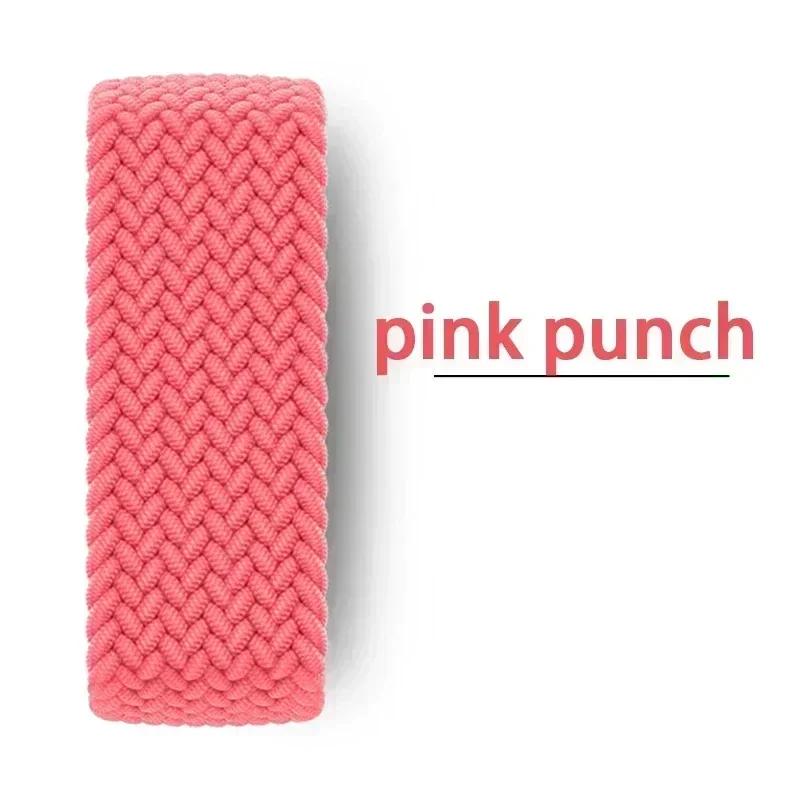 Braided Solo Strap For Apple Watch Band 45mm 49mm 44mm 42mm 41mm 40mm Nylon Correa Bracelet iWatch Series 9 7 SE 6 8 5 Ultra 4 3