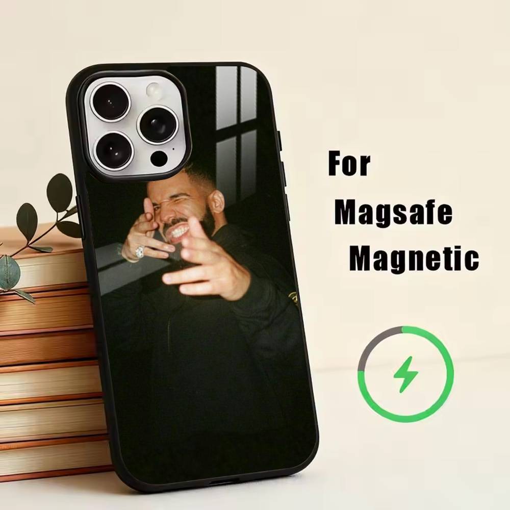Rapper D-Drake Phone Case For iPhone17,16,15,14,13,12,11 Plus,Pro Magnetic For Magsafe Wireless Charging
