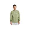 Клубная тканая куртка на молнии Comfort Breathable Running Jacket Men Jackets Oil-Green White FB7398-386