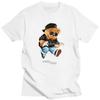 Teddy Bear Playing Badminton Tshirt Exercise Clothing Short Sleeve Tops Graphics Kawaii Unisex Women Short Sleeve Printed Shirt Top