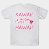 Футболка женская Kawaii Hawaii Pink Harajuku Print Kawaii футболка летняя с коротким рукавом женская футболка топ футболка