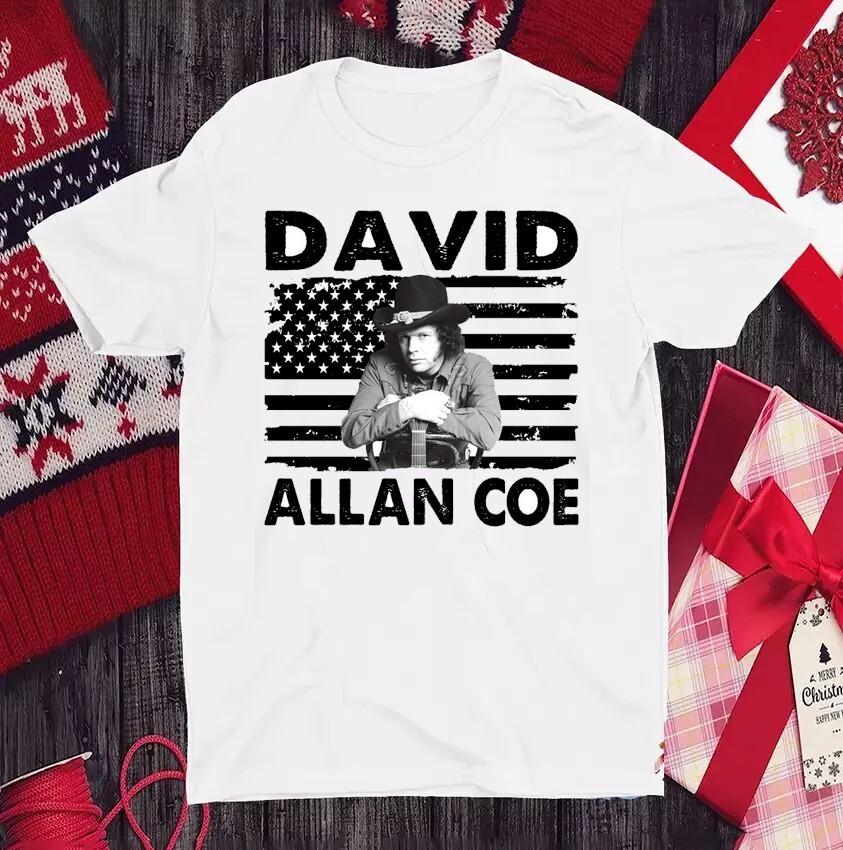 David Allan Coe Merry Christmas WhiTE cOLOR All Size Shirt TT1267