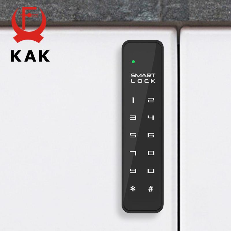 KAK Защитный шкаф Кодовые замки Бесключевой дверной замок Ящик Кодовый замок для шкафчика в спортзале Электронный замок для мебели
