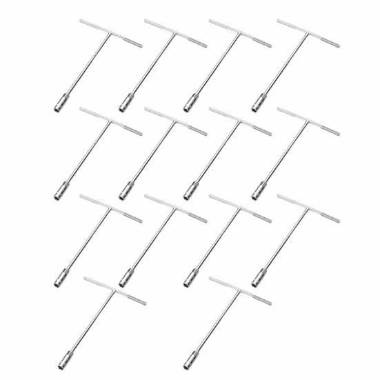 Сильная прочность, большой крутящий момент, высокая твердость, Т-образный ключ, антикоррозийный внешний шестигранный стальной гаечный ключ, автоматический инструмент