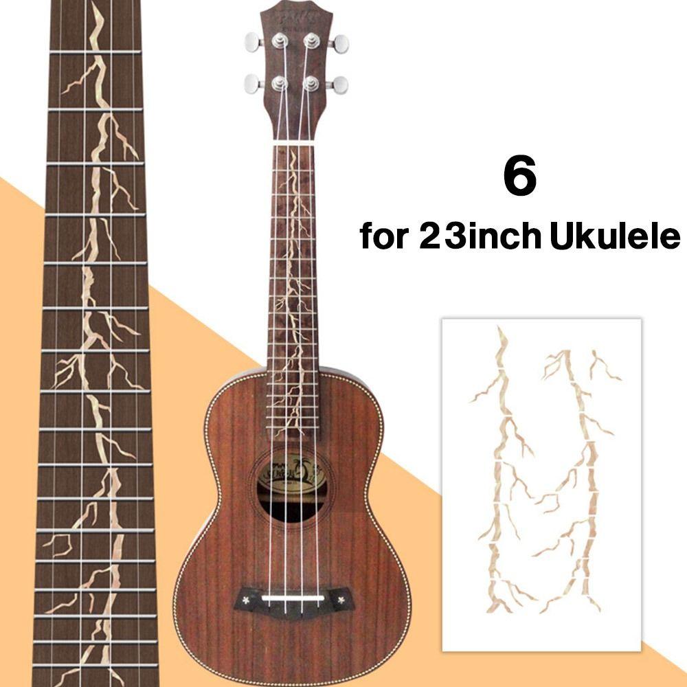 Украшения, аксессуары для гитары, ультратонкие наклейки, наклейка на гриф, инкрустация крестом, наклейки