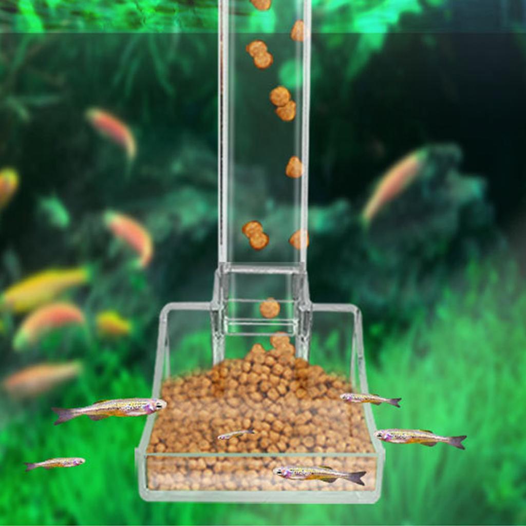 Кормушка для кормления FishTank, инструменты для кормления с миской, съемная рамка, прозрачный акриловый горшок для креветок