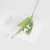 6Pcs/Set Artificial Flower Bellflower Lily Valley Flower Plastic Flower Home Soft Decoration Plant Wall Wedding Green Plant