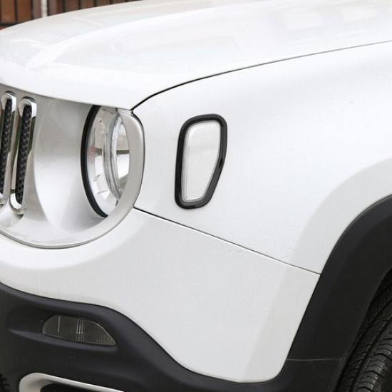 Накладка на крыло с указателем поворота, декоративные накладки для Jeep Renegade 2016- Черный