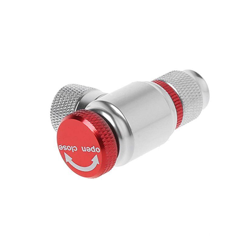 Portable Mountain bike CO2 cylinder pump Gas Nozzle Bicycle Fast Inflator Inflatable Head Adapter Riding emergency Accessories