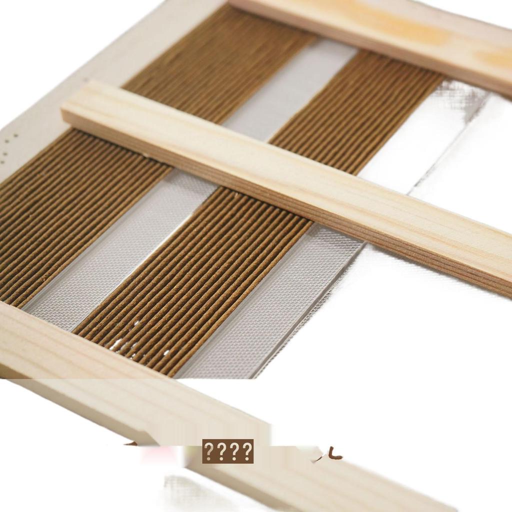 Russian Pine Solid Wood Sun-Drying Incense Tool - Handmade Incense Drying Rack with Compass