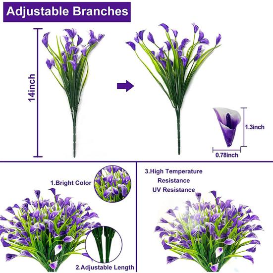 Practical Faux Flower Decorative Eco-friendly Exquisite