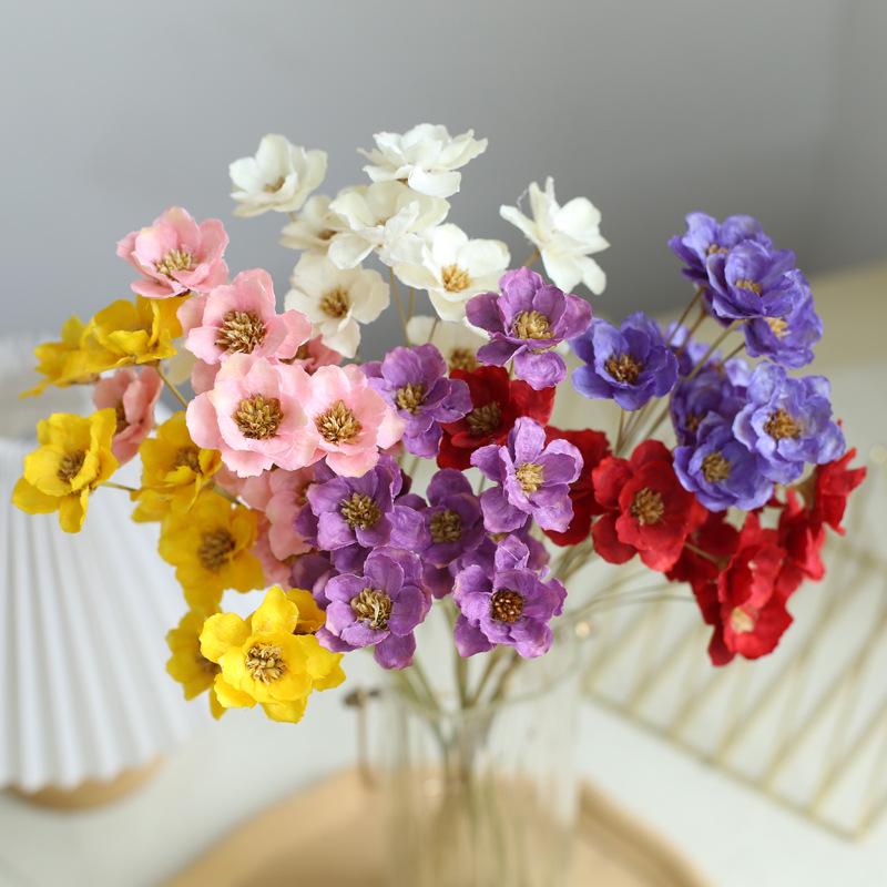 Yunnan Handmade Silver Bell Flower for Chinese-Style DIY Floral Arrangements and Home Decor